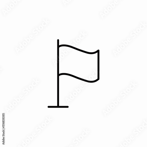 final flag icon sign vector