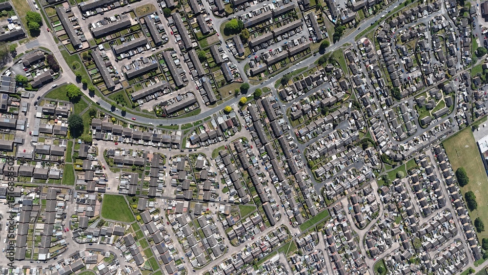 Arial view of Bransholme, Sutton Park and Kingswood. suburban housing, shops and schools, Kingston upon Hull. Arial view of Bransholme, Sutton Park and Kingswood. suburban housing, shops and schools, Kingston upon Hull.