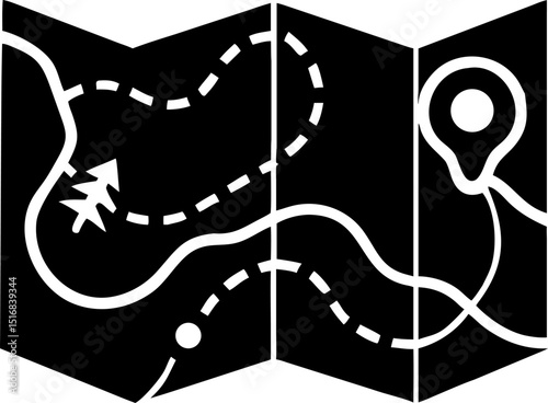 Adventure Awaits Unfolding the Path to Exploration and Discovery on Your Journey Map