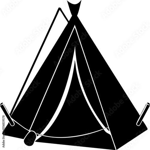 Adventure Awaits Exploring the Great Outdoors with this Teepee Tent Design