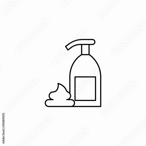 lotion cream icon sign vector