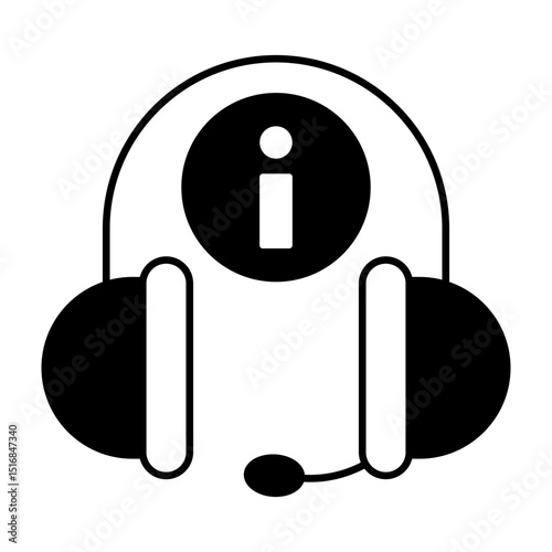 Customer Support Glyph icons