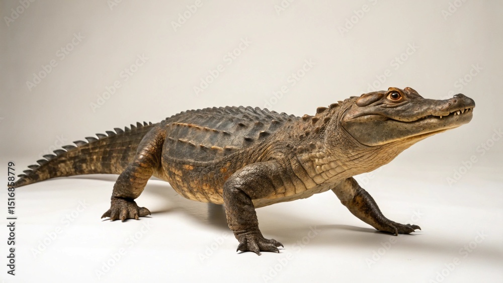 Fototapeta premium Eryops on studio background