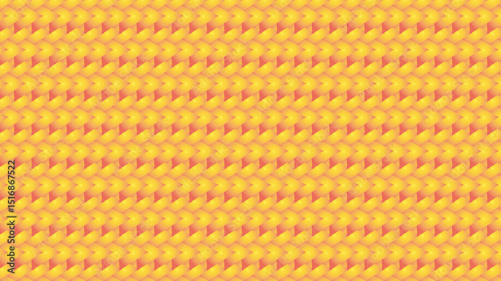 Vibrant Chevron Weave Pattern – Yellow and Red Abstract Optical Design Vibrant Chevron Weave Pattern – Yellow and Red Abstract Optical Design