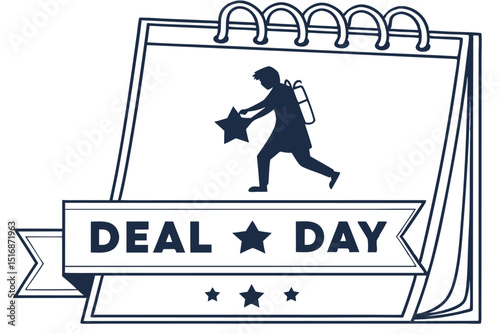 Deal Day Adventure Badge Design
