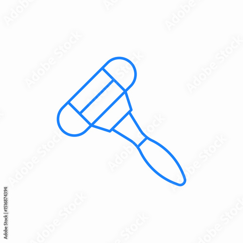paintbrush art tool icon sign vector
