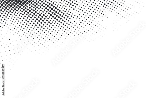 Abstract halftone gradient background