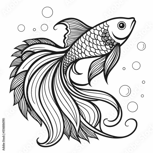 Vector fish