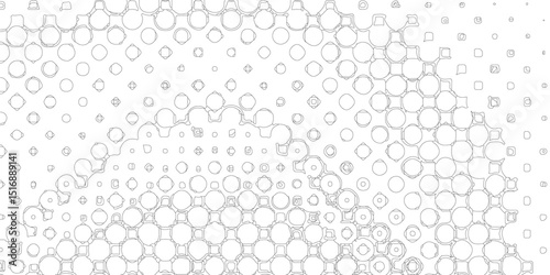 Monochrome printing abstract halftone trendy defect overlay creative design texture, seamless white and grey grunge halftone pattern dot background texture overlay distress stroke pattern design.