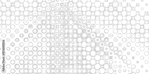 Monochrome printing abstract halftone trendy defect overlay creative design texture, seamless white and grey grunge halftone pattern dot background texture overlay distress stroke pattern design.