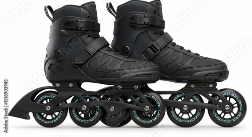 Black inline skates roller skates aggressive skates urban skates freestyle skates fitness skates speed skates