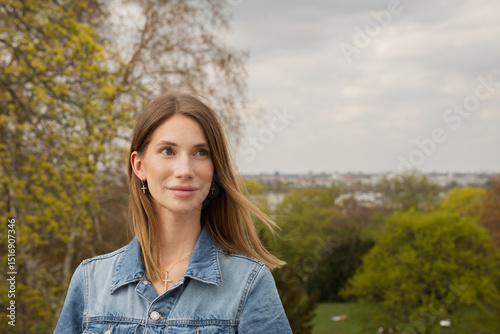 portrait of a young woman