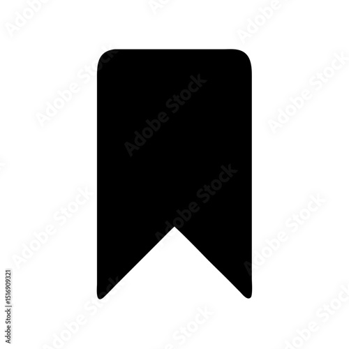 Discover bookmark tag label icon save remember design element vector graphic illustration symbol 90