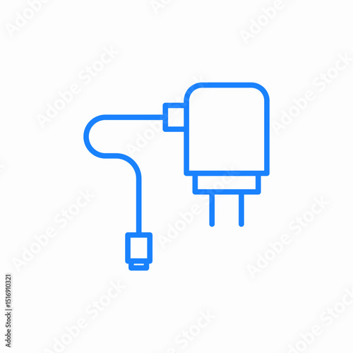 power charger icon sign vector