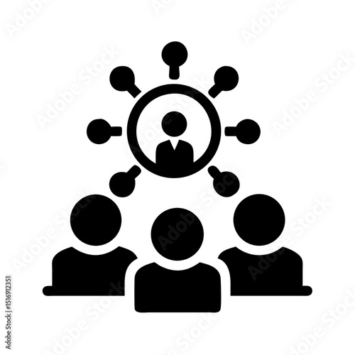 Social network marketing strategy and team collaboration for business management success