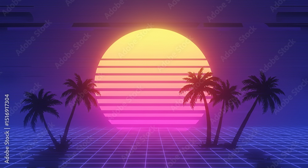 Fototapeta premium sunset on the beach
