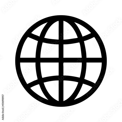 Globe earth world map global international network connection web internet worldwide sphere vector