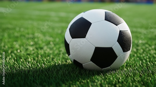 Football on the field