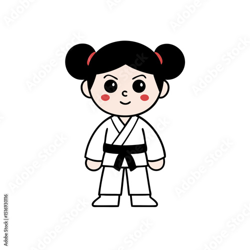  karate girl 