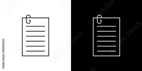 Assignment icon symbol concept for graphic design, Website, UI. Svg