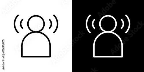 Brand awareness icon symbol concept for graphic design, Website, UI. Svg
