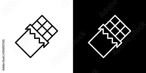 Chocolate icon symbol concept for graphic design, Website, UI. Svg
