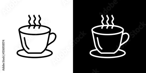 Coffee icon symbol concept for graphic design, Website, UI. Svg