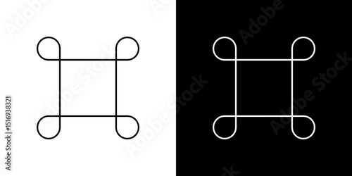 Command icon symbol concept for graphic design, Website, UI. Svg