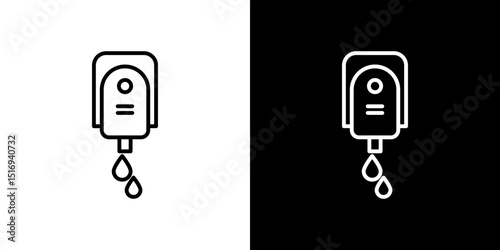 Electrical soap box icon symbol concept for graphic design, Website, UI. Svg