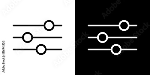 Filter Button icon symbol concept for graphic design, Website, UI. Svg