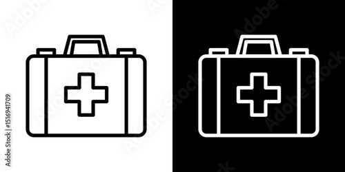 First aid icon symbol concept for graphic design, Website, UI. Svg