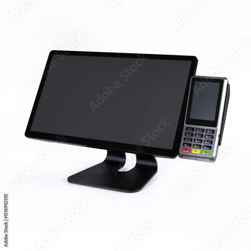 lcd monitor with blank screen