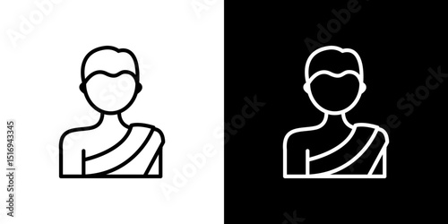 Hajj icon symbol concept for graphic design, Website, UI. Svg