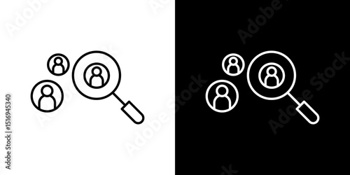 Job vacancy icon symbol concept for graphic design, Website, UI. Svg