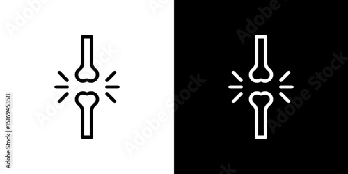 Joint icon symbol concept for graphic design, Website, UI. Svg