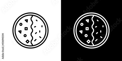 Kare raisu icon symbol concept for graphic design, Website, UI. Svg