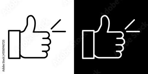 Like icon symbol concept for graphic design, Website, UI. Svg