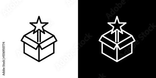 New product icon symbol concept for graphic design, Website, UI. Svg