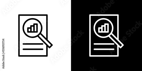 Overview icon symbol concept for graphic design, Website, UI. Svg