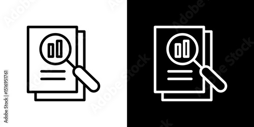 Overview icon symbol concept for graphic design, Website, UI. Svg