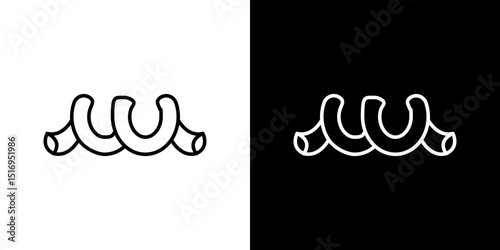 Pasta icon symbol concept for graphic design, Website, UI. Svg