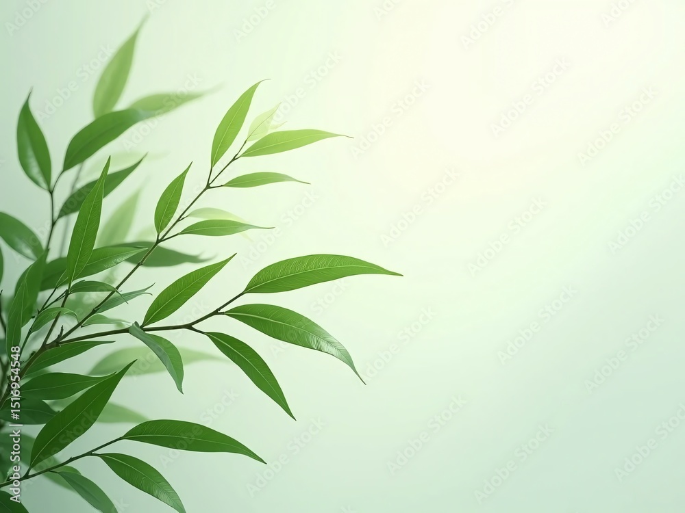 Fototapeta premium green bamboo background
