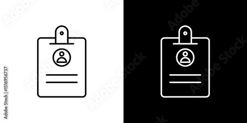 Security badge icon symbol concept for graphic design, Website, UI. Svg