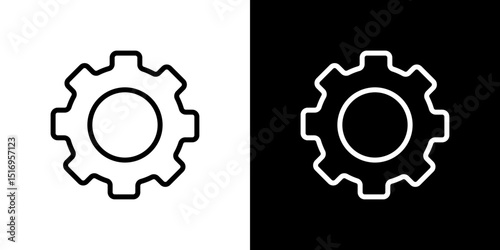 Settings icon symbol concept for graphic design, Website, UI. Svg