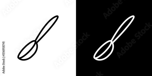 Spoon icon symbol concept for graphic design, Website, UI. Svg