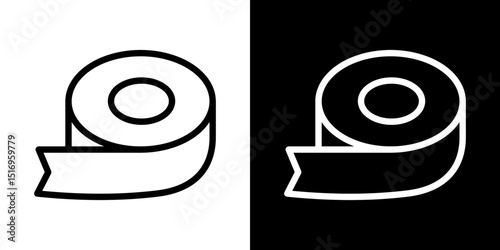 Tape icon symbol concept for graphic design, Website, UI. Svg