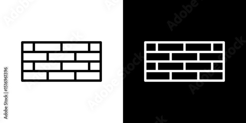 Wall icon symbol concept for graphic design, Website, UI. Svg