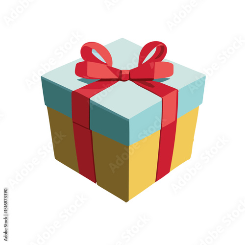gift box isolated on white background