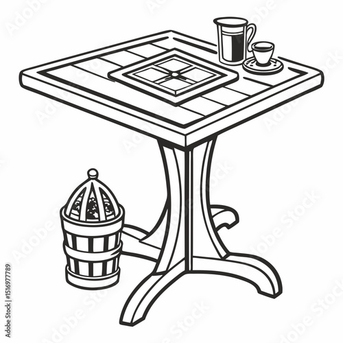 vector illustration of a house