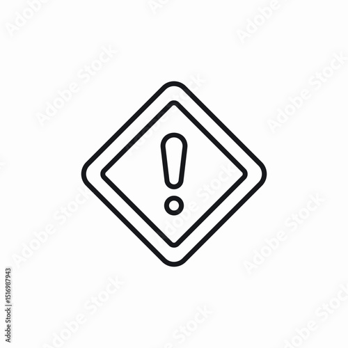 caution error warning icon sign vector